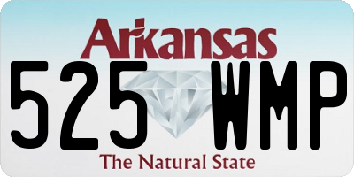 AR license plate 525WMP