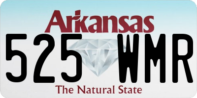 AR license plate 525WMR