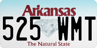 AR license plate 525WMT