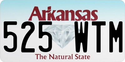 AR license plate 525WTM
