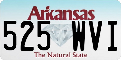 AR license plate 525WVI