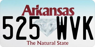 AR license plate 525WVK