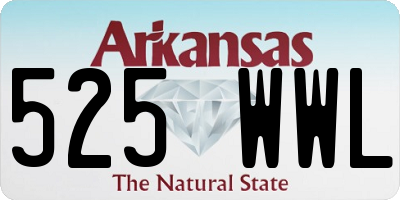 AR license plate 525WWL