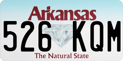 AR license plate 526KQM