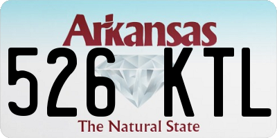 AR license plate 526KTL