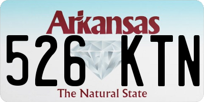 AR license plate 526KTN