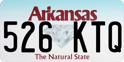 AR license plate 526KTQ