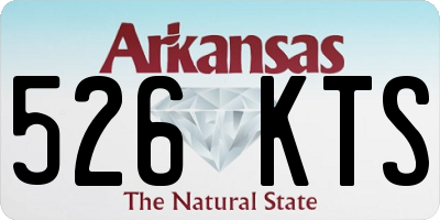 AR license plate 526KTS