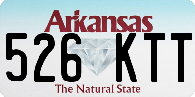 AR license plate 526KTT