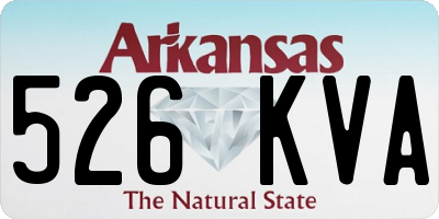 AR license plate 526KVA