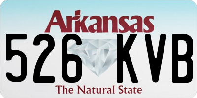 AR license plate 526KVB