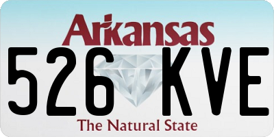 AR license plate 526KVE