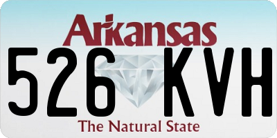 AR license plate 526KVH