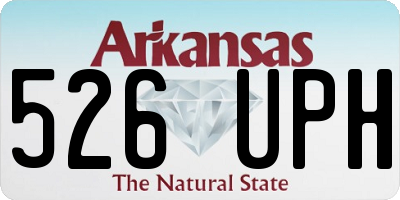 AR license plate 526UPH