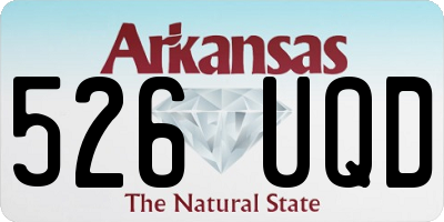 AR license plate 526UQD