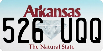 AR license plate 526UQQ