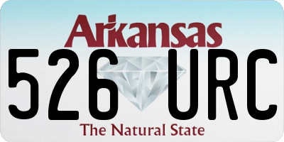 AR license plate 526URC