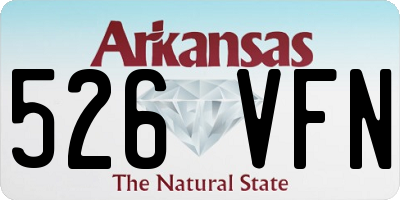 AR license plate 526VFN