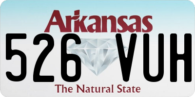 AR license plate 526VUH
