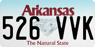 AR license plate 526VVK