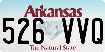 AR license plate 526VVQ