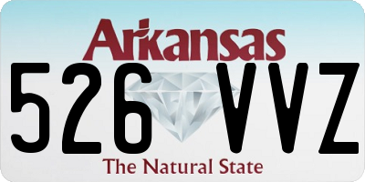 AR license plate 526VVZ