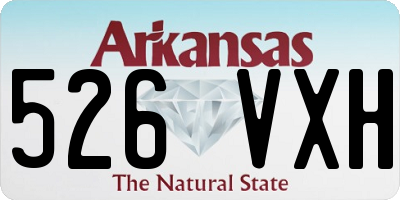 AR license plate 526VXH