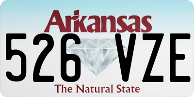 AR license plate 526VZE