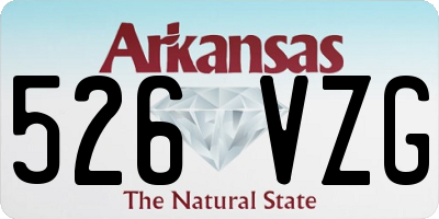 AR license plate 526VZG