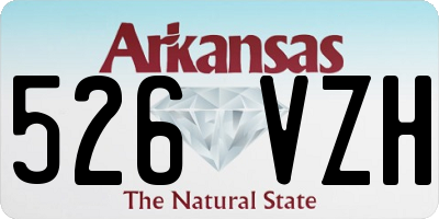 AR license plate 526VZH