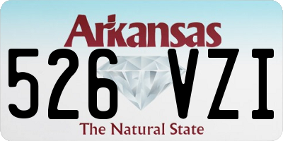 AR license plate 526VZI
