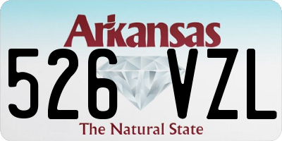 AR license plate 526VZL