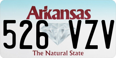 AR license plate 526VZV