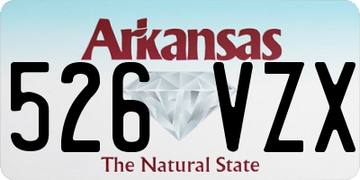 AR license plate 526VZX