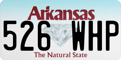 AR license plate 526WHP
