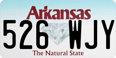 AR license plate 526WJY