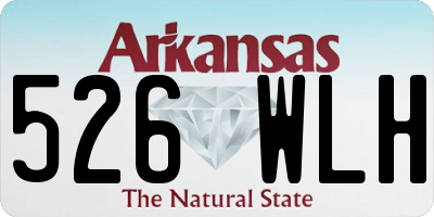 AR license plate 526WLH