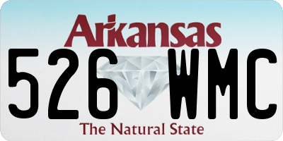 AR license plate 526WMC