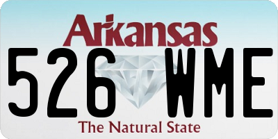AR license plate 526WME