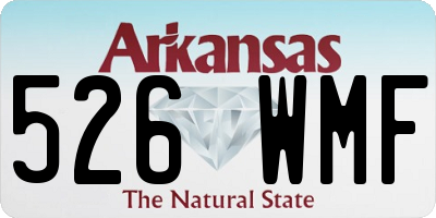 AR license plate 526WMF