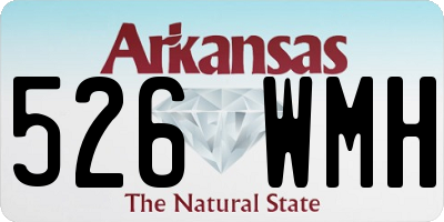 AR license plate 526WMH