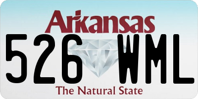 AR license plate 526WML
