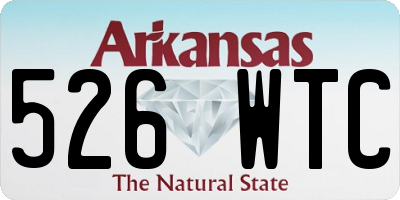 AR license plate 526WTC