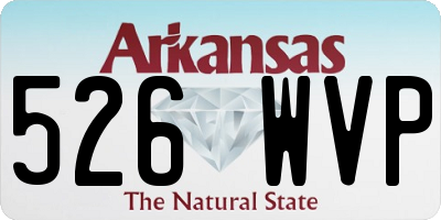 AR license plate 526WVP