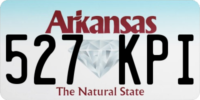 AR license plate 527KPI