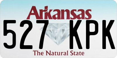 AR license plate 527KPK