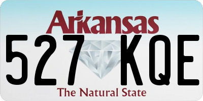 AR license plate 527KQE