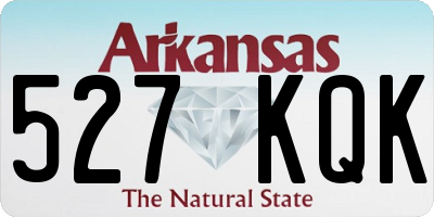 AR license plate 527KQK