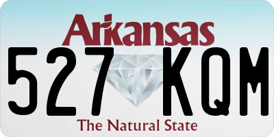 AR license plate 527KQM