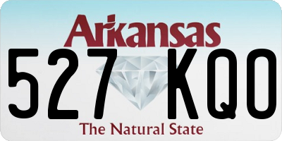 AR license plate 527KQO